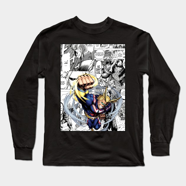 All Might Long Sleeve T-Shirt by Jinwoo